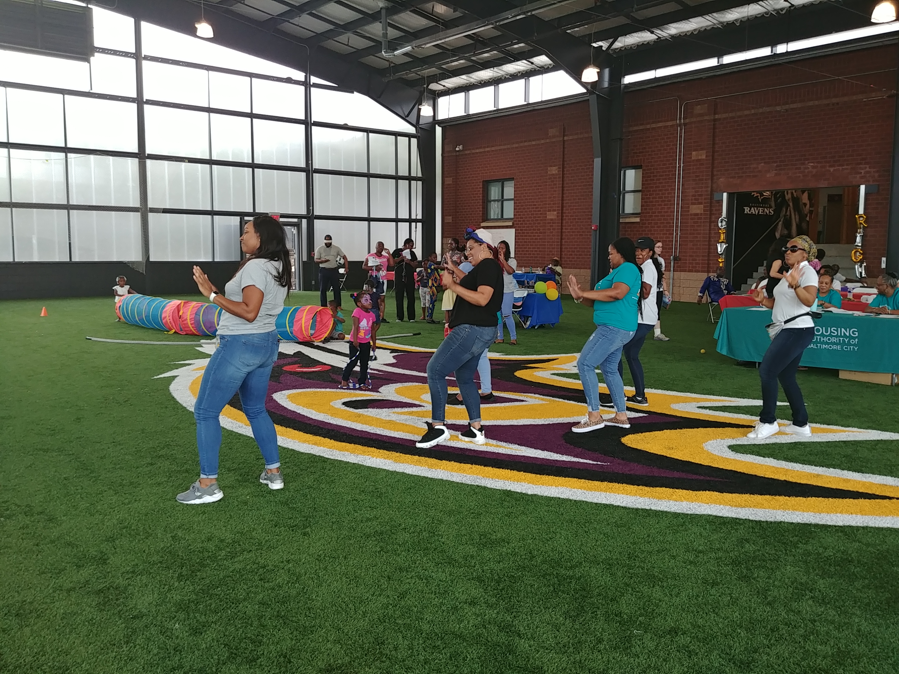 Civil Rights Day- Dancing participants