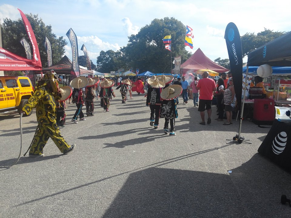 Dancers at Latino Fest