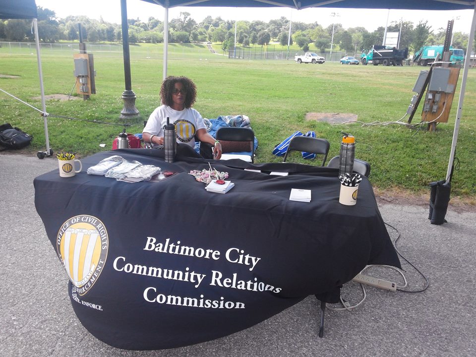 Ginnea Morton at Latino Fest