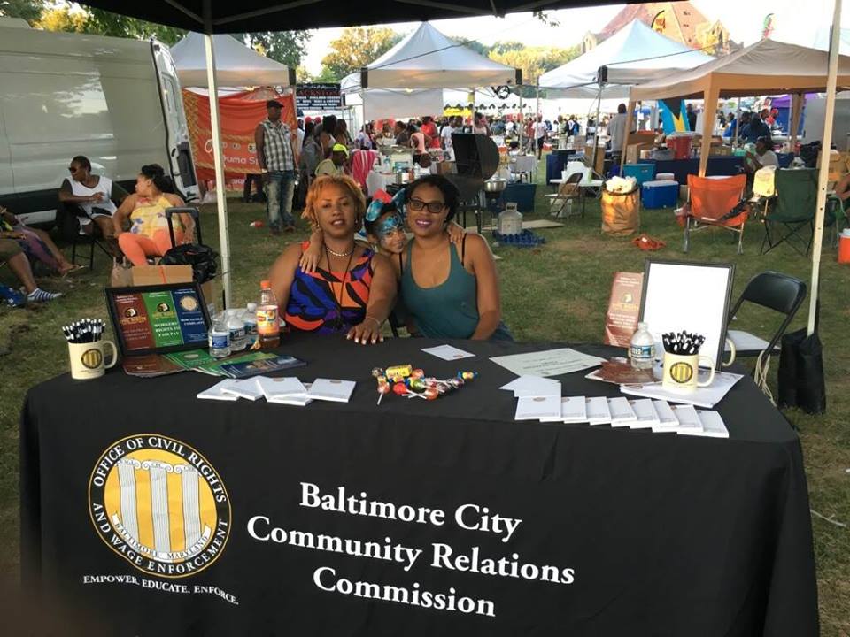 OCRWE table at the Caribbean Fest