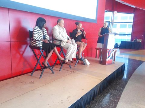 Director Carter participates in a panel discussion as the Reginald F. Lewis