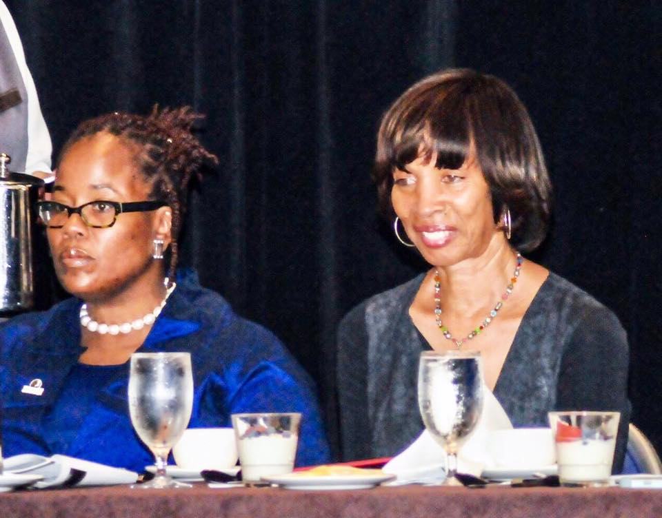 Mayor Catherine Pugh and Dr. Whitehead