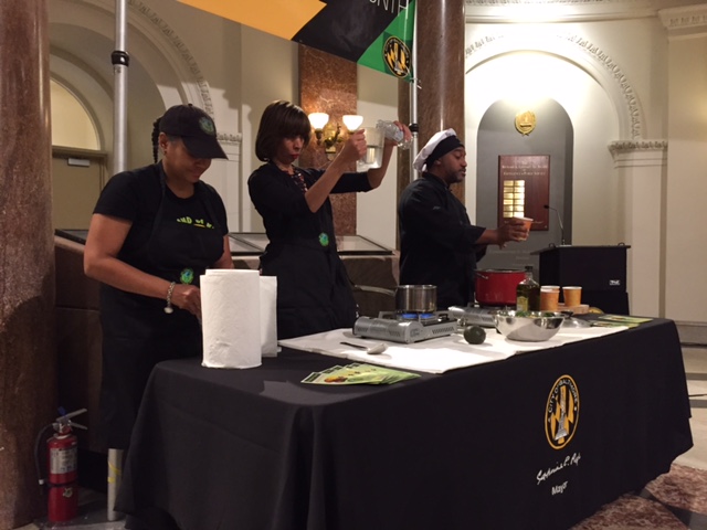 Mayor Pugh, Chef Naijha, Chef Gregory